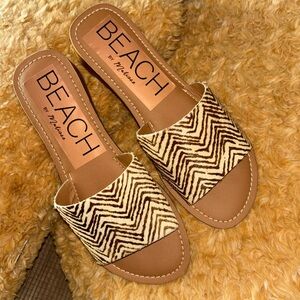 Beach by Matisse Slide Sandals ‘Havana’ NWOT